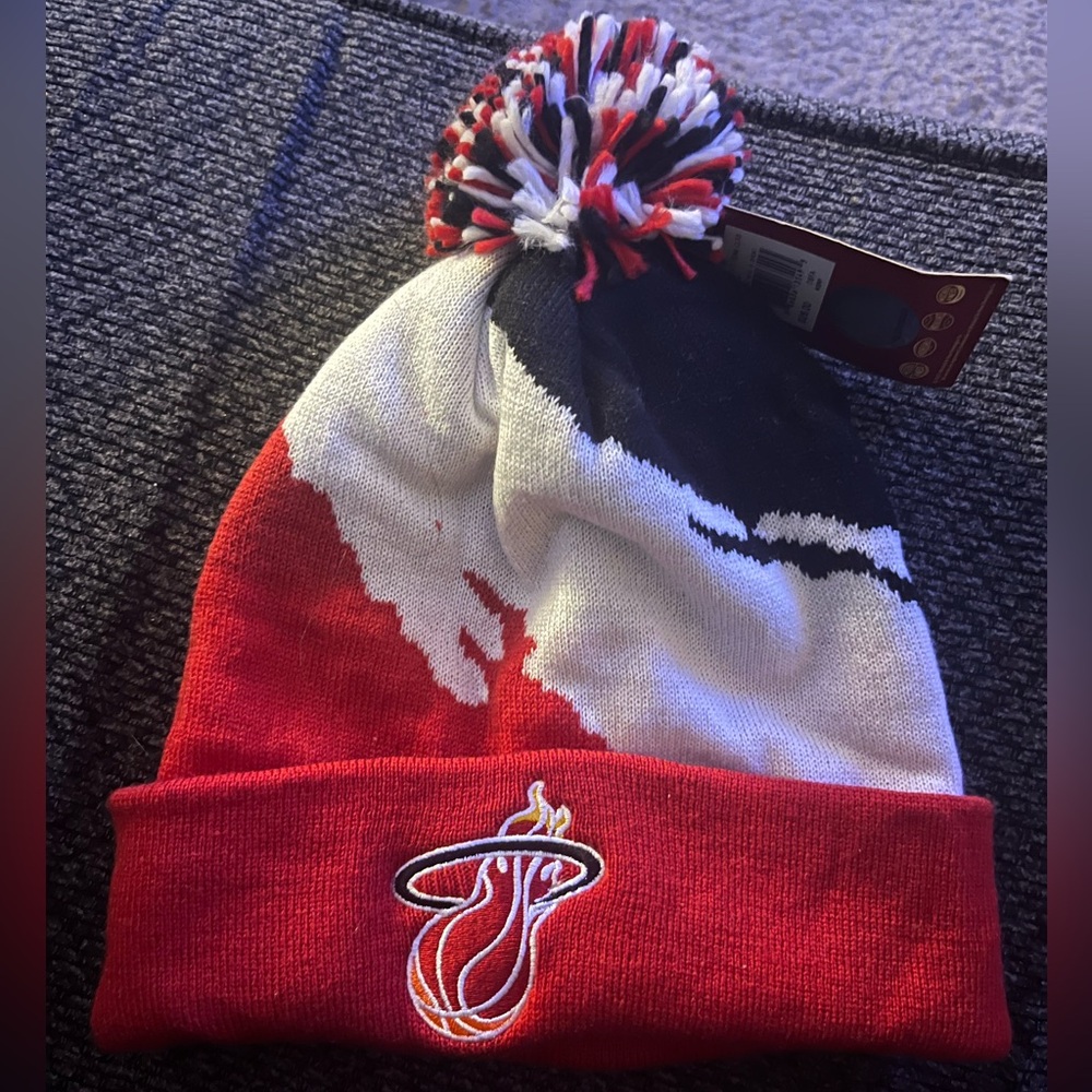 Miami Heat Mitchell & Ness Beanie